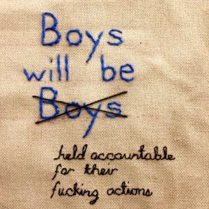 00 Story Image Boys Will Be Boys Embroidery Shannon Downey