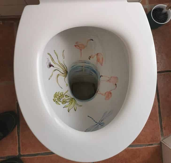 Te se tudtad, hogy szükséged van WC-dekorációra, mi? / Fotó: Saphichan / Reddit