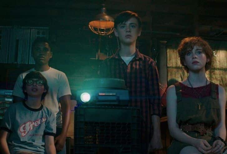 filmjelenetek improvizacio Finn Wolfhard Sophia Lillis Jaeden Martell Az