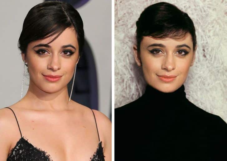 hiressegek 20 szazad Camila Cabello Audrey Hepburn