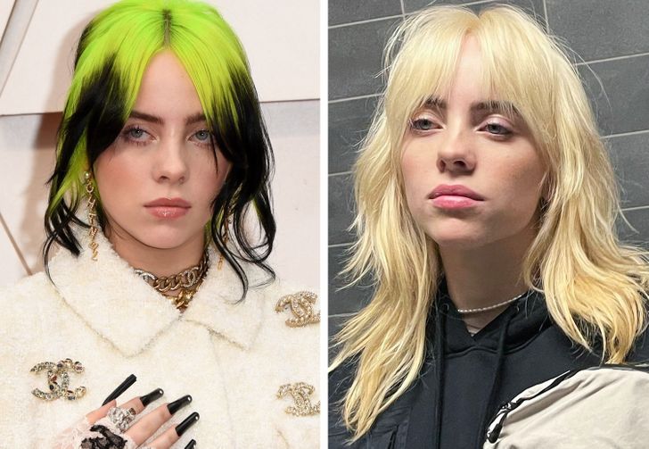 hiressegek ikonikus frizura billie eilish