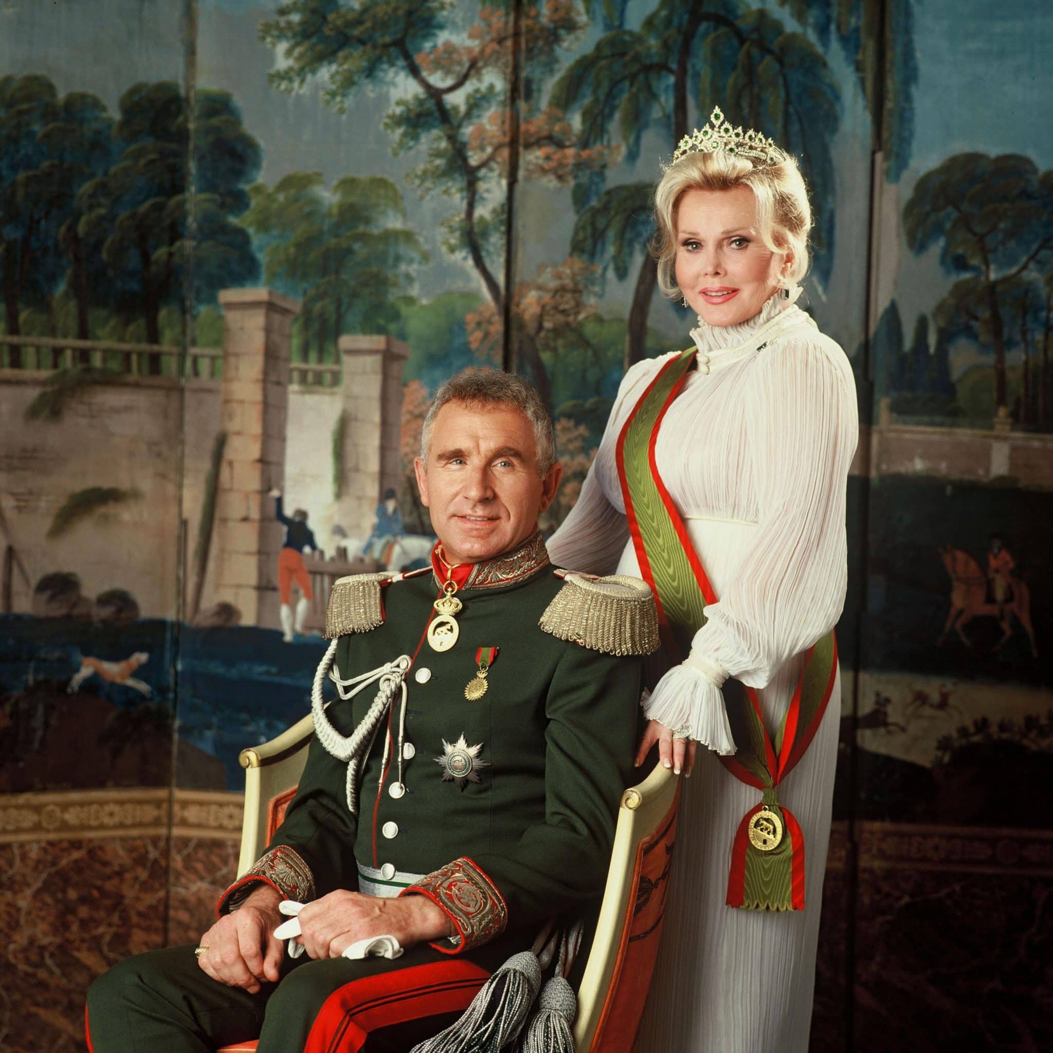 Frédéric von Anhalt és Gábor Zsazsa