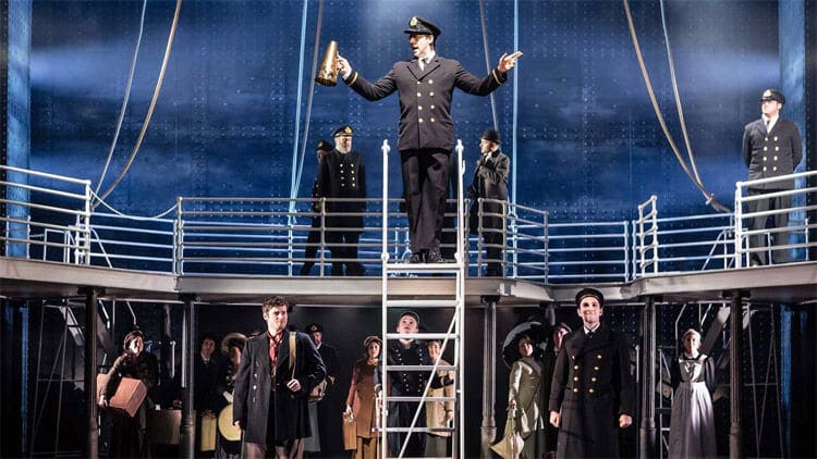A Titanic egyik angliai előadása