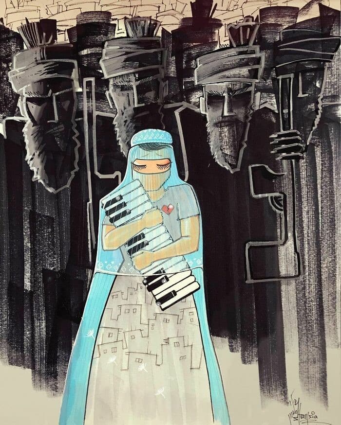 shamsia hassani afgan street art 4