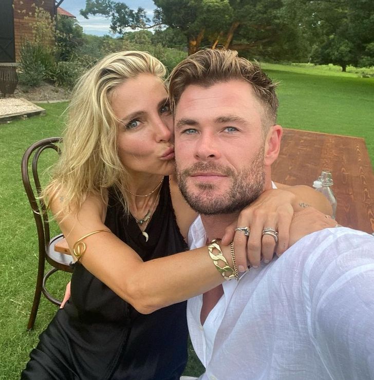 hiressegparosok Chris Hemsworth es Elsa Pataky 10 ev