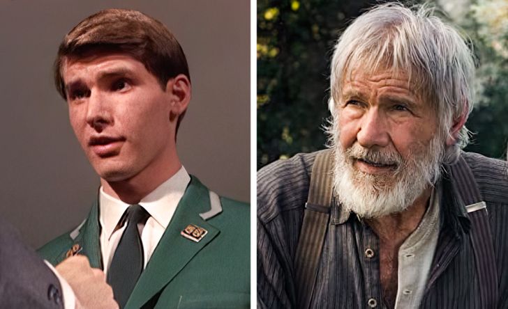 szineszek regen es most harrison ford
