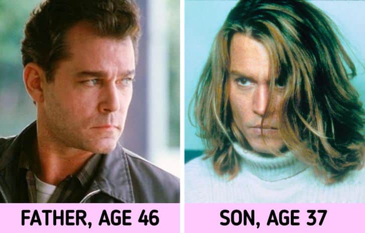 hiressegek szulo gyerek korkulonbseg ray liotta johnny depp