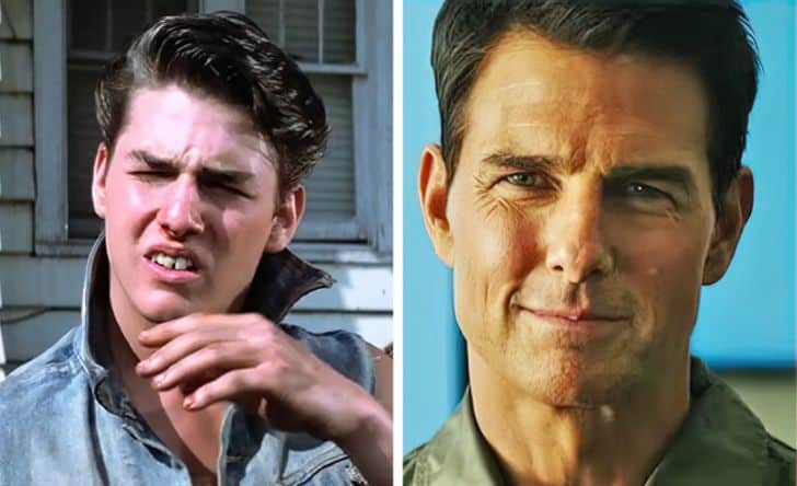 szineszek regen es most tom cruise