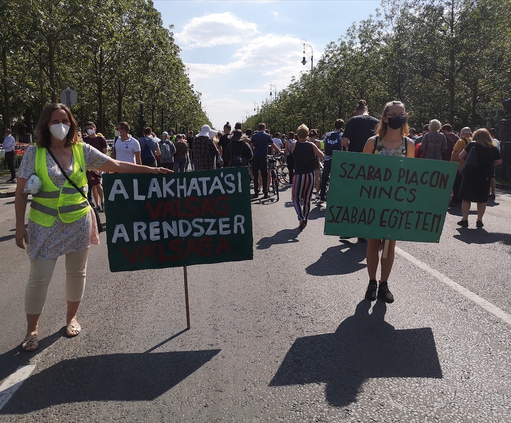 fudan egyetem tuntetes lakhatas