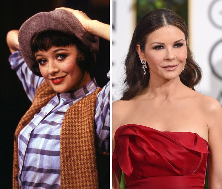 hiressegek fiatalon regen es most Catherine Zeta-Jones