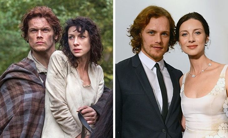 hiresseg parok szineszek caitriona balfe sam heughan
