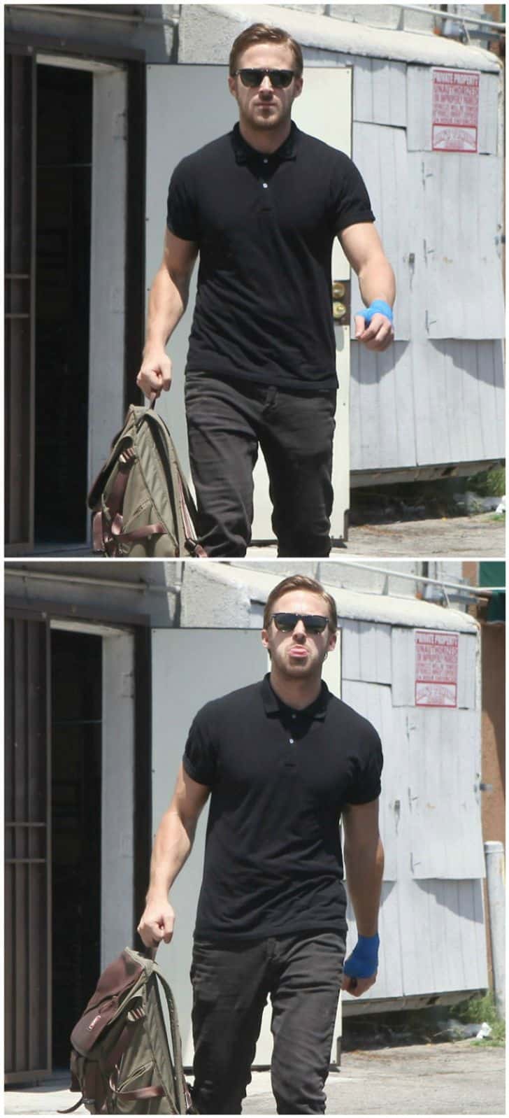 hiressegek paparazzi ryan gosling