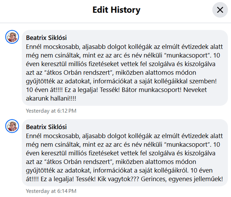 siklósi beatrix mtva bejegyzés