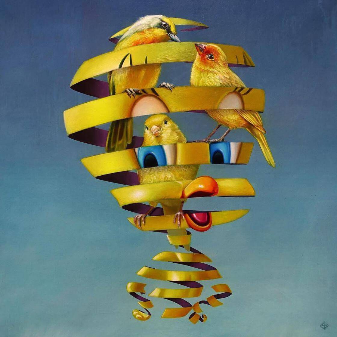 Festmény címe: Astoria (2013)