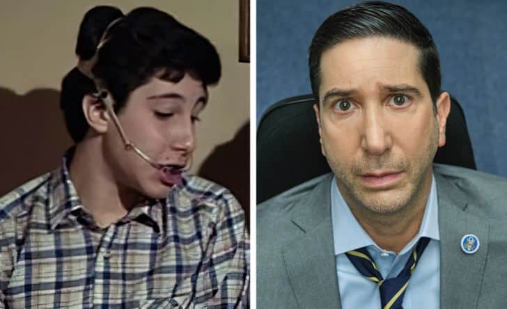 szineszek regen es most david schwimmer