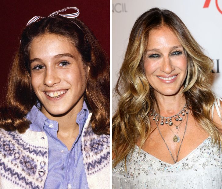 hiressegek fiatalon regen es most Sarah Jessica Parker