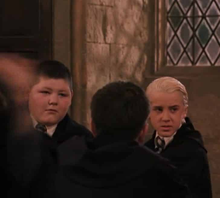 filmjelenetek improvizacio Tom Felton Harry Potter és a Titkok kamraja