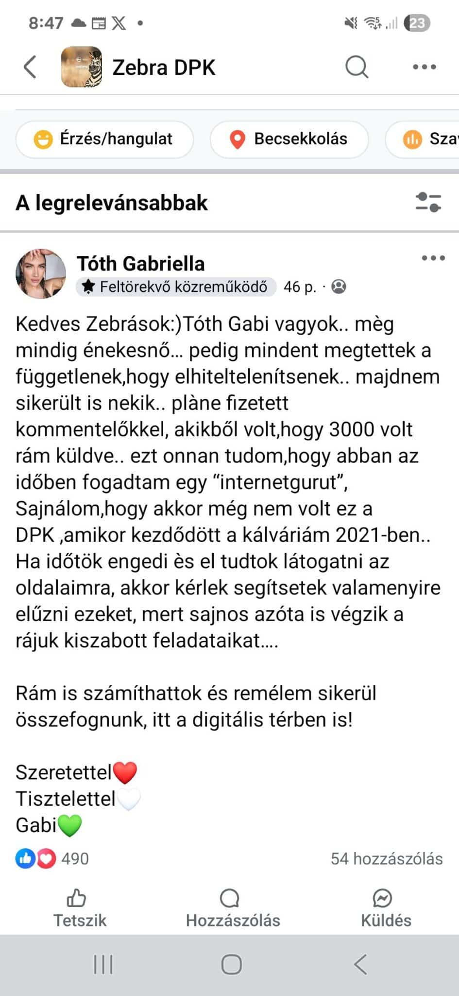 toth gabi zebra dpk kommentelok