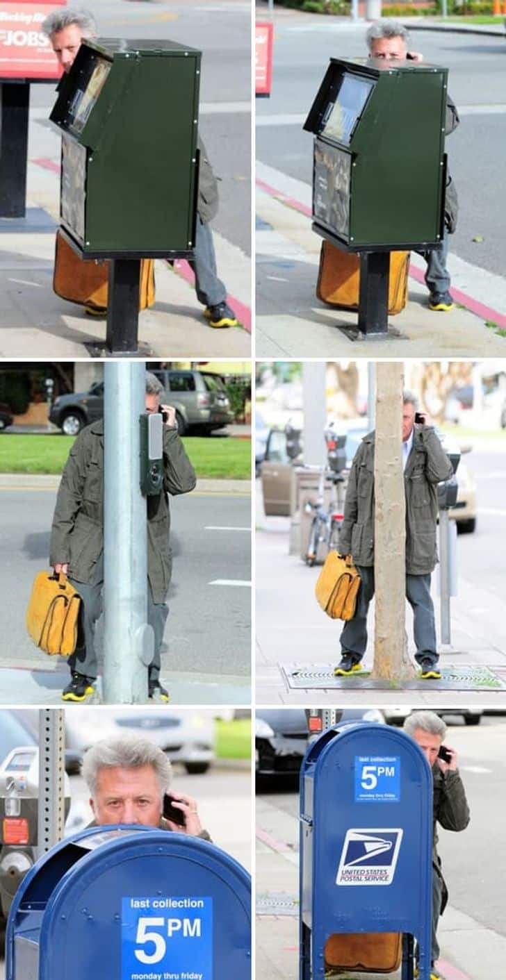 hiressegek paparazzi dustin hoffman