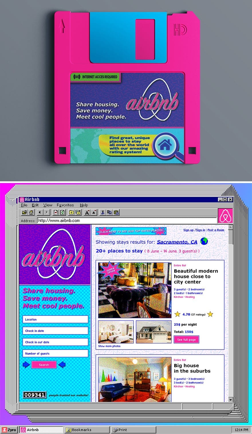 mai weboldalak 90es evek dizajn 6