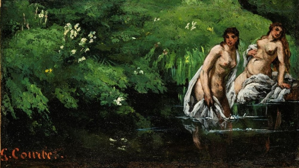 gustave courbet furdozok az erdoben szepmuveszeti muzeum