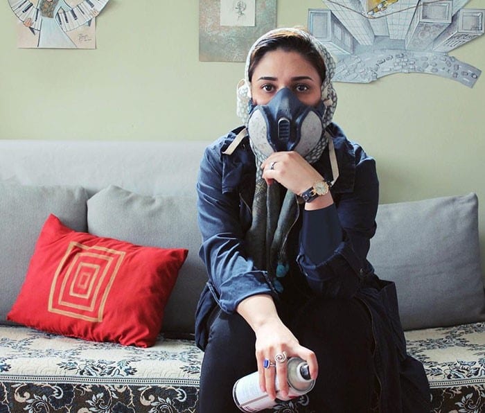 shamsia hassani afgan street art 1