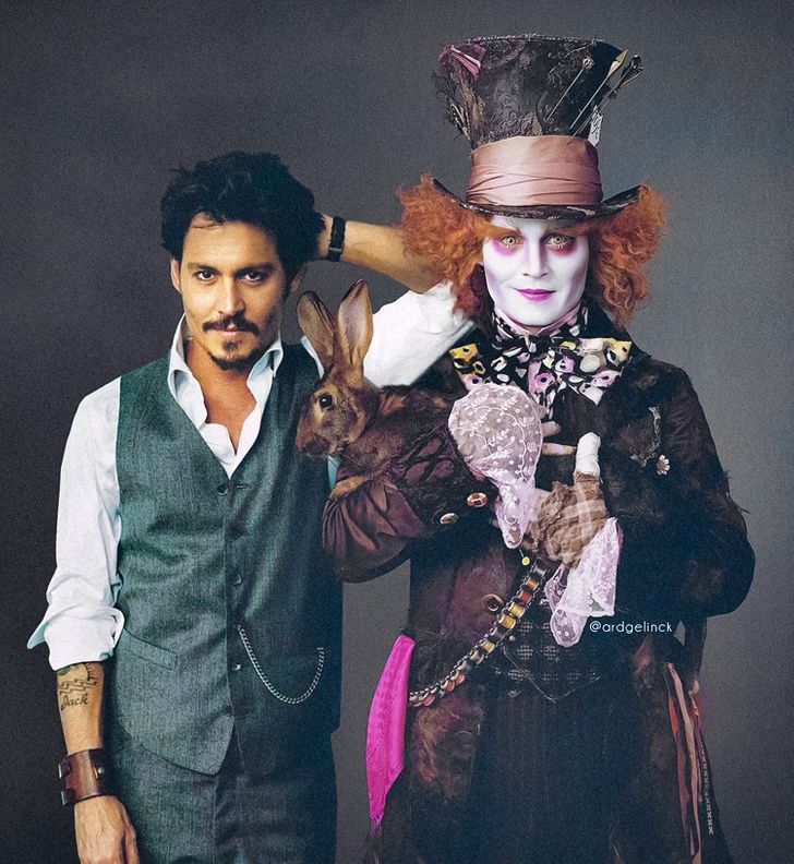Ard Gelinck szineszek es karakterek Johnny Depp Kalapos