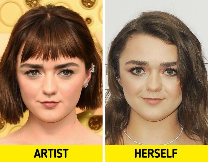 hiressegek profi sminkes maisie williams