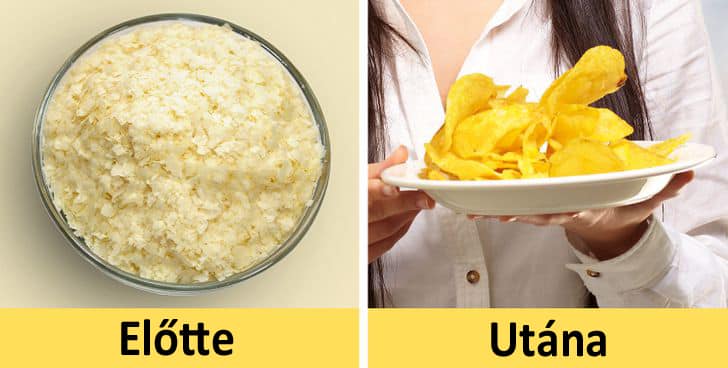 tomegtermekek mielott a polcokra kerulnek, mibol keszulnek a tomegtermekek, hetkoznapban hasznalt targyak mibol van a chips