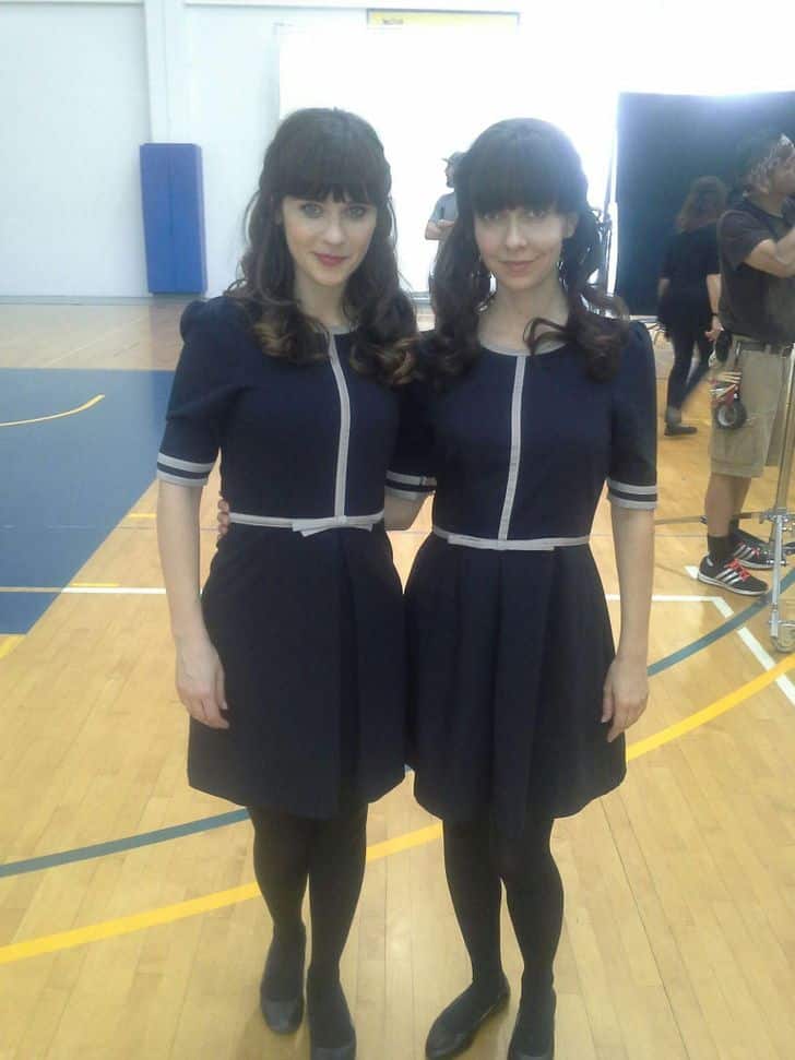 hiressegek es dublorei Zooey Deschanel