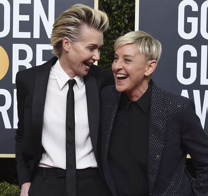 hiressegparosok Ellen DeGeneres es Portia de Rossi, 17 ev