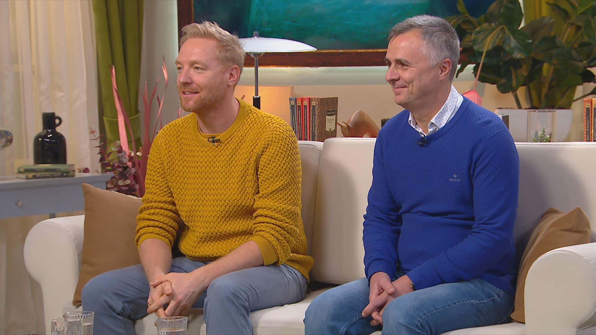 Bereczki Zolival a TV2 stúdiójában