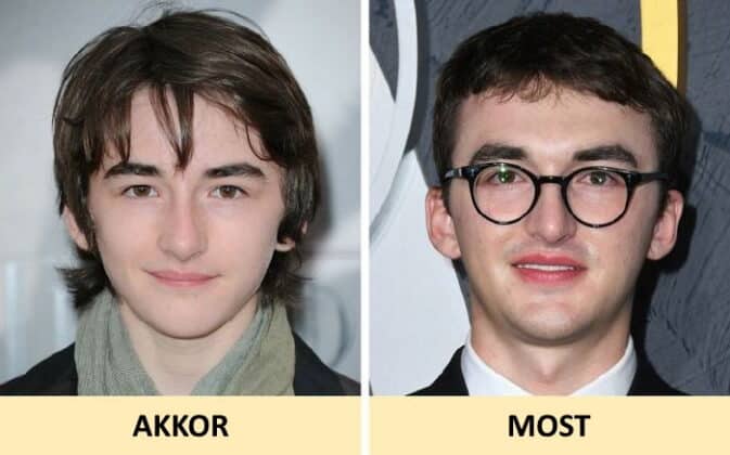 tronok harca szineszei, tronok harca, tronok harca szineszei regen es most, Maisie Williams 7