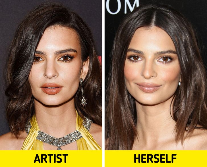hiressegek profi sminkes emily ratajkowski