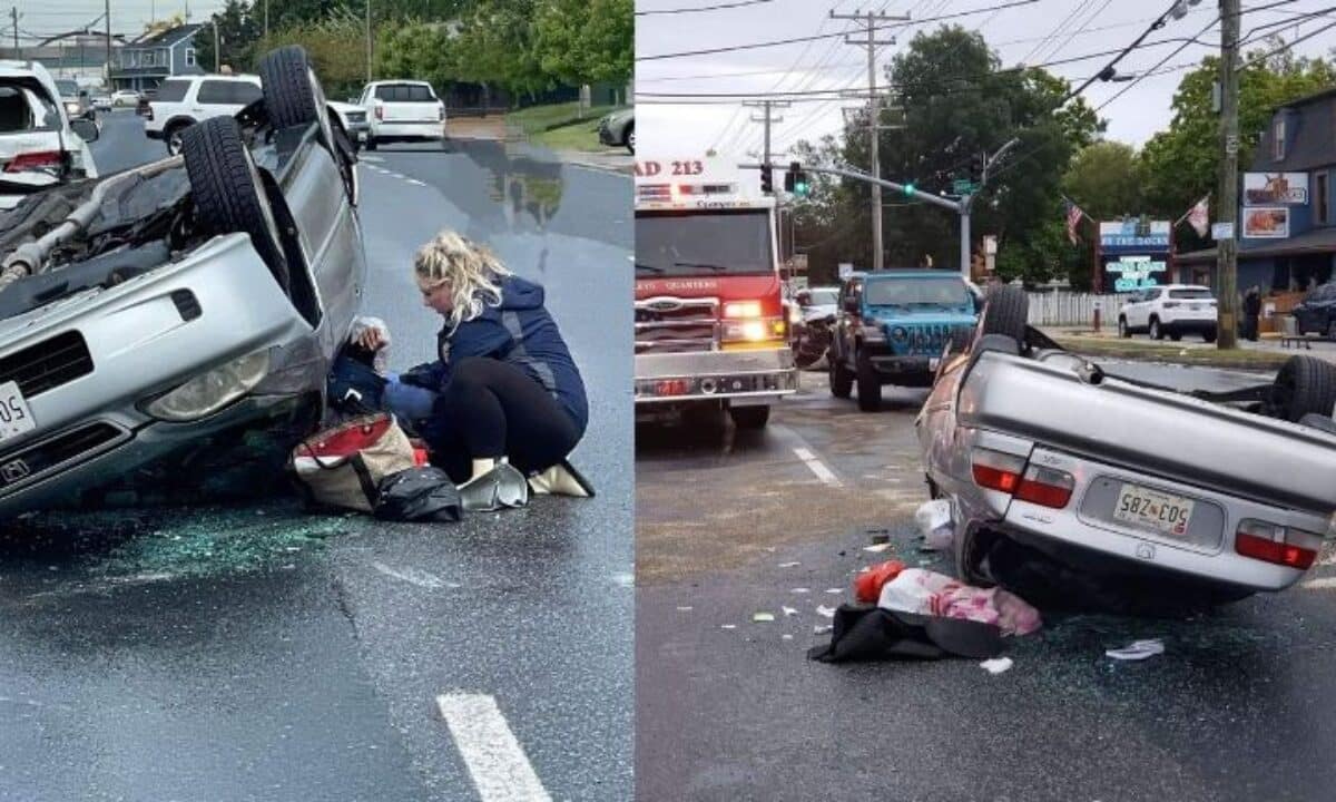 Megan Warfield tuzolto kismama autobaleset hos