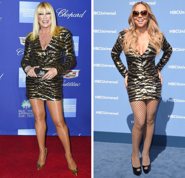 hiressegek ugyanaz a ruha suzanne somers mariah carey