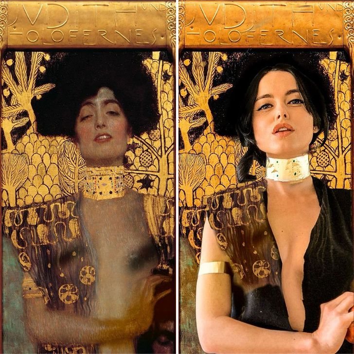 Judith I., Gustav Klimt / Fotó: Olga Tolstunova / Instagram