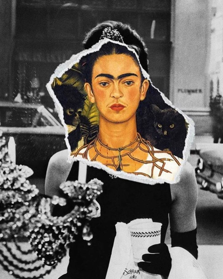 Ertan Atay popkultura klasszikus festmenyek Audrey Hepburn