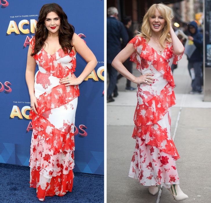 hiressegek ugyanaz a ruha hillary scott kylie minogue