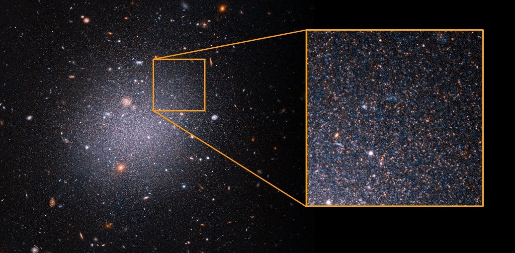 sotet anyag hiany hubble galaxis