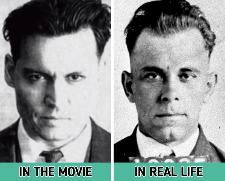 hiressegek valos karakterek johnny depp john dilinger