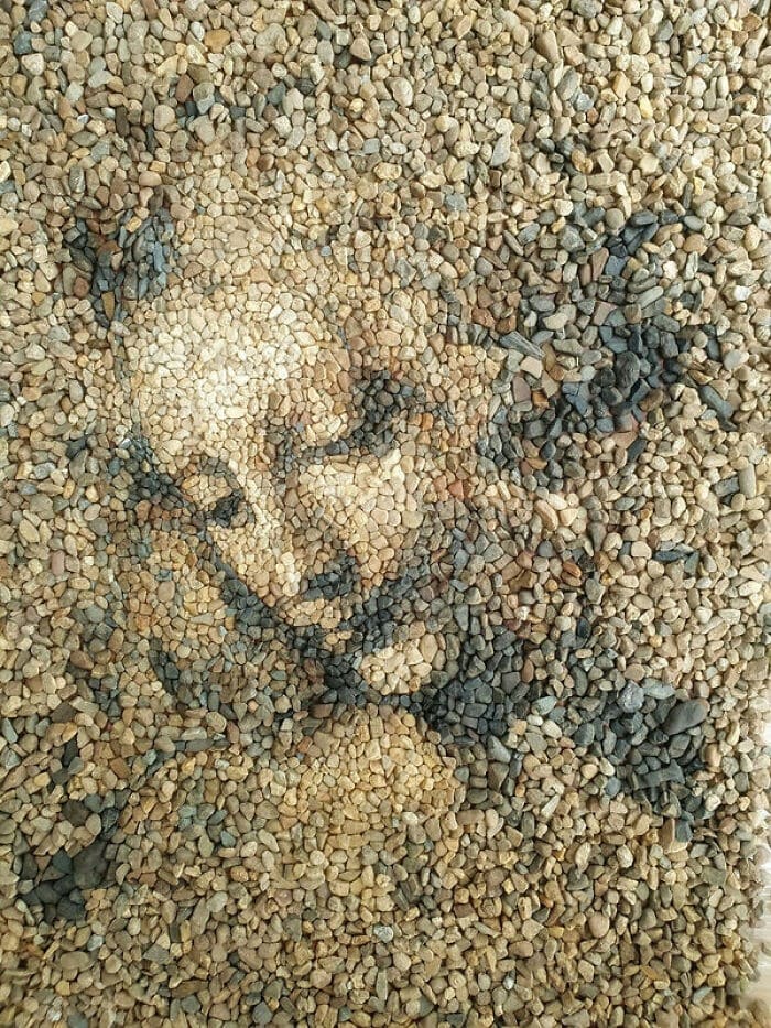 kavics land art 1
