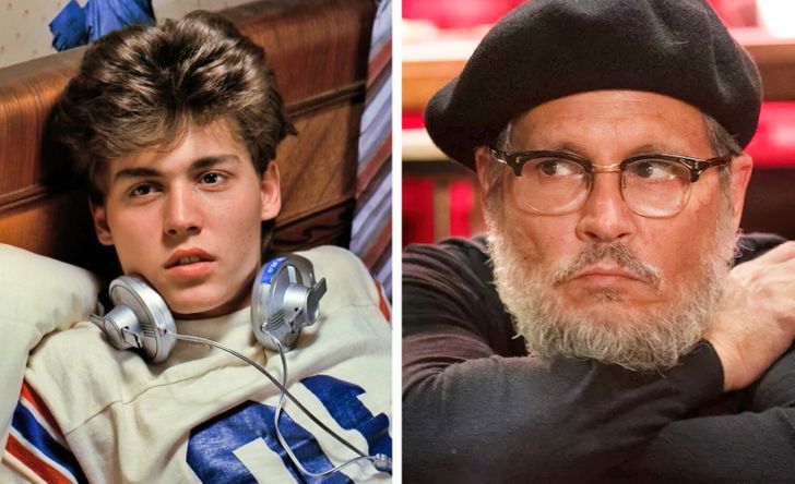 szineszek regen es most johnny depp
