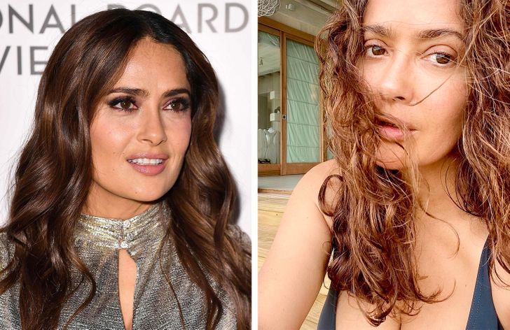 Salma Hayek / Fotó: ANGELA WEISS / AFP / East News, salmahayek / Instagram