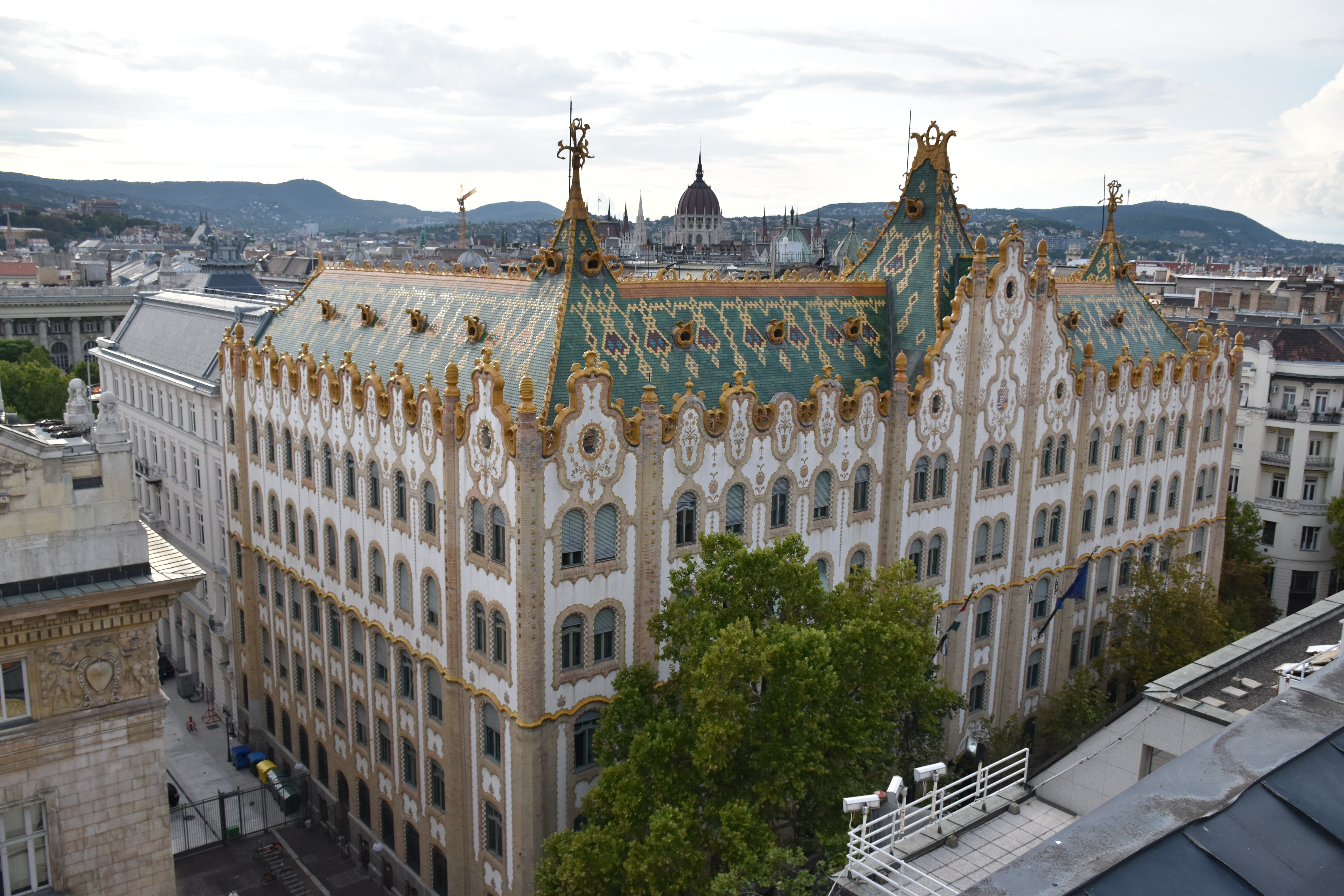 A Magyar Államkincstár budapesti székházának homlokzata.