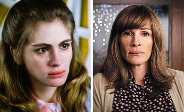 szineszek regen es most julia roberts
