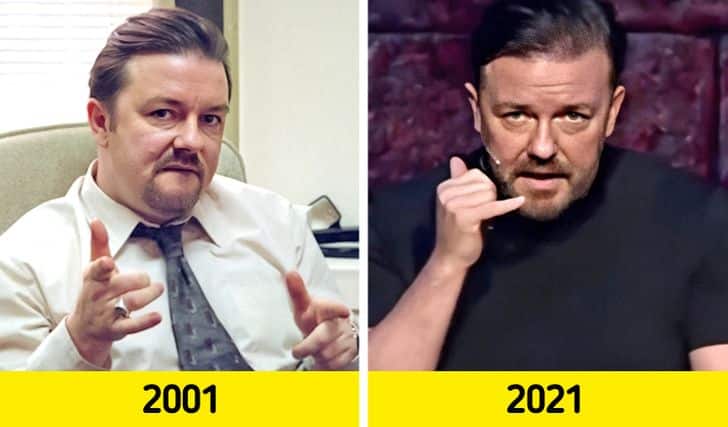 hatvan eves hiressegek 2021 Ricky Gervais