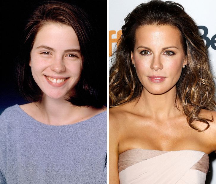 hiressegek fiatalon regen es most Kate Beckinsale