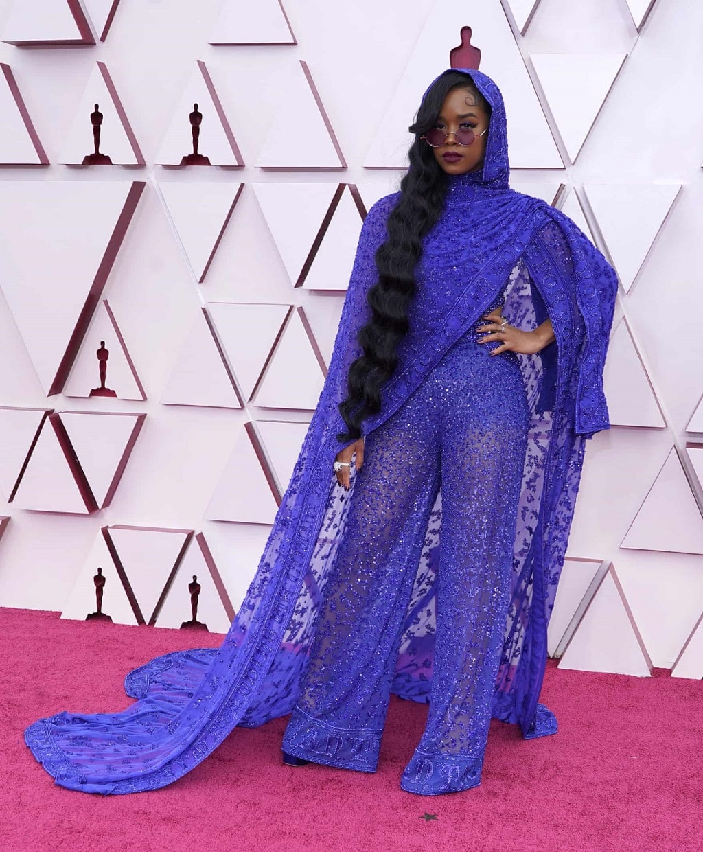 her 2021 oscar gala