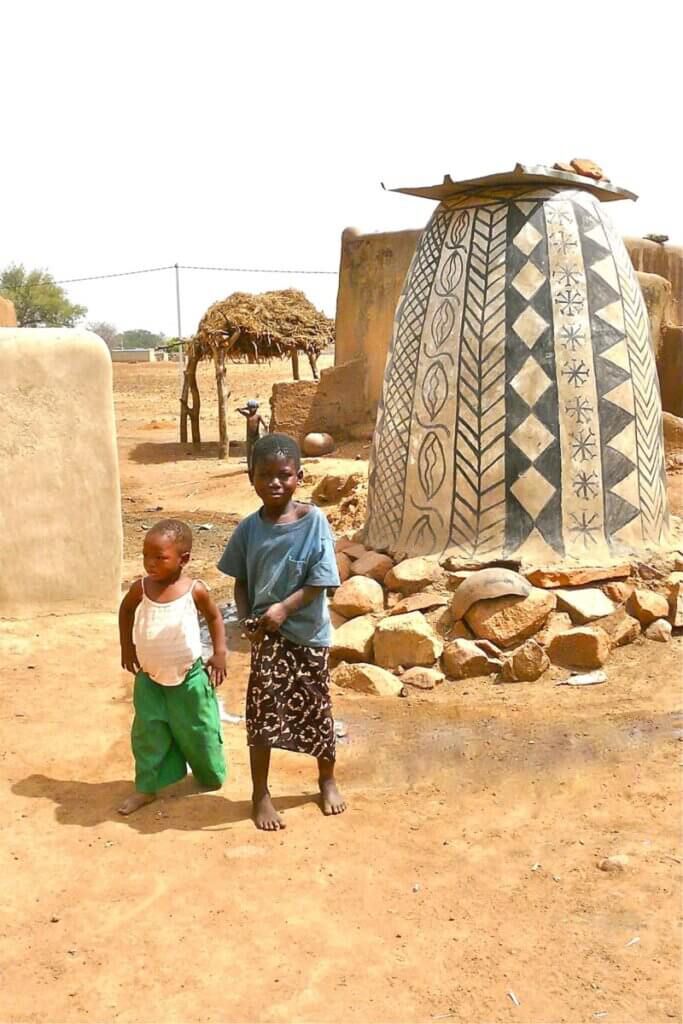 Artistic African Village Burkina Faso 14